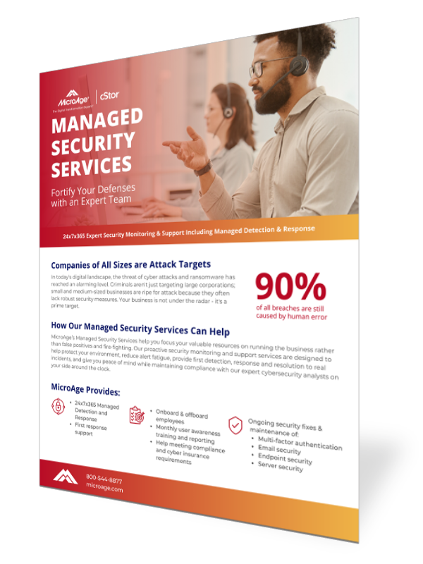Managed Security Services - MicroAge