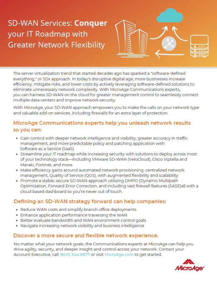 MicroAge SD-WAN Services